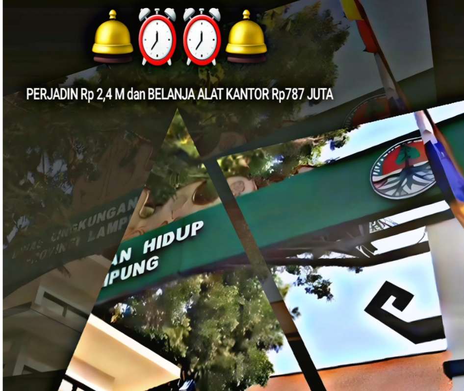 Alarm Korupsi di DLH Lampung LSM Soroti Potensi Kerugian Negara Miliaran Rupiah