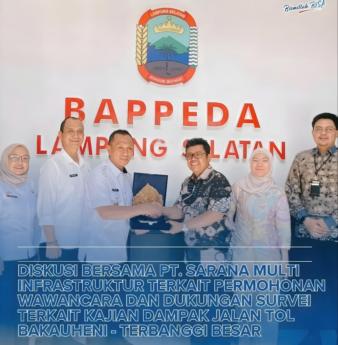 Aryan Saruhian Pimpin Dapur Perencanaan Lamsel, Siapkan Peta Jalan Baru Pasca Pembangunan Tol Bakauheni-Terbanggi Besar