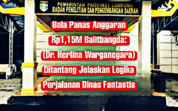 Bola Panas Anggaran Rp 1.15 M Balitbangda: Dr. Herlina Warganegara Ditantang Jelaskan Logika Perjalanan Dinas Fantastis