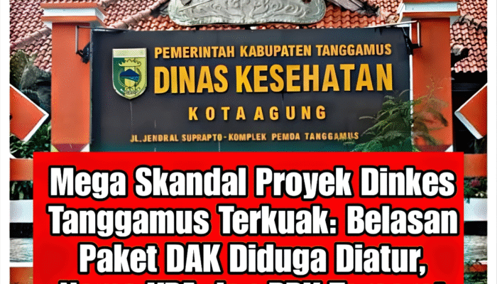 Mega Skandal Proyek Dinkes Tanggamus Terkuak
